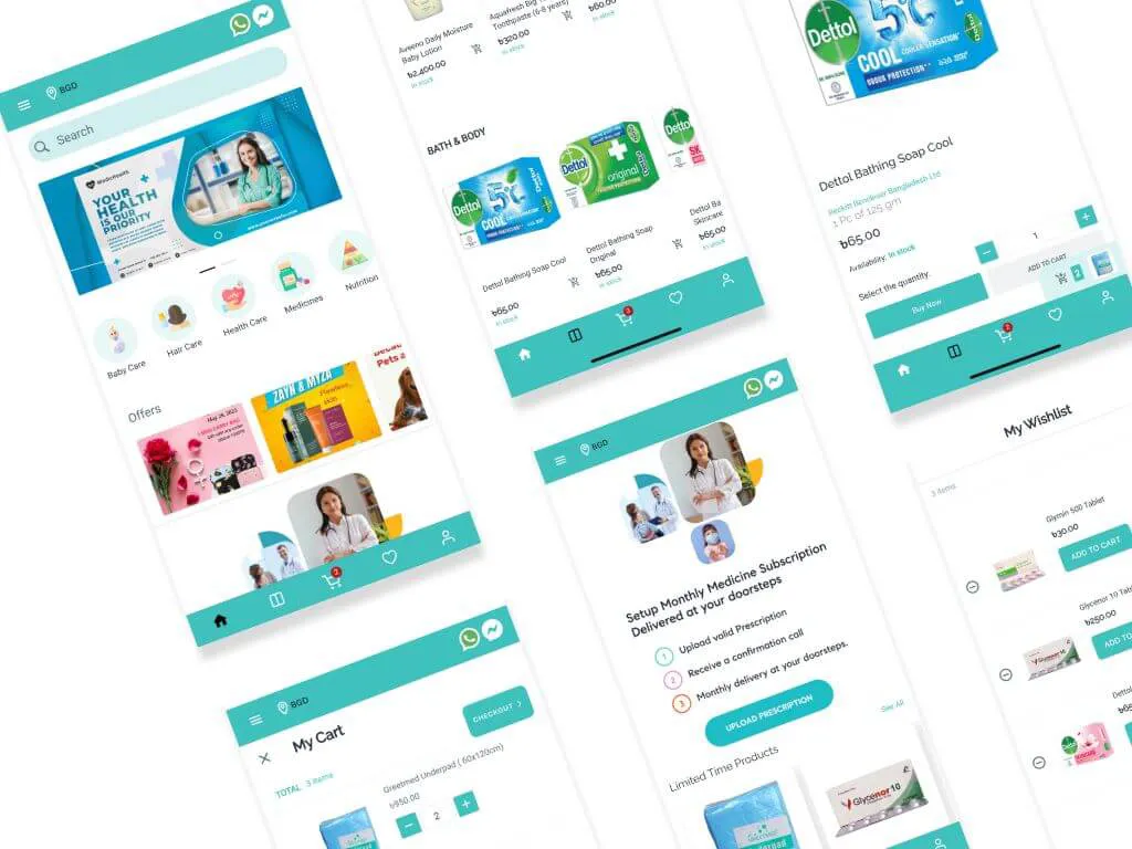 Shombhob mobile app screenshot