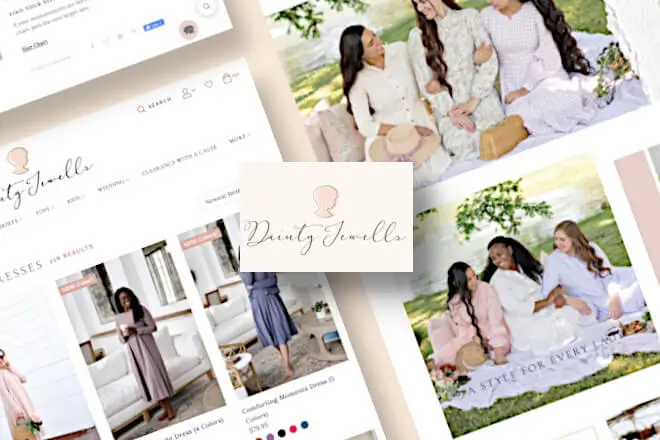 Daintyjewells - Ecommerce